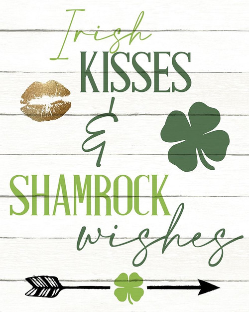 Irish Kisses Poster Print by Kimberly Allen # KARC2063A