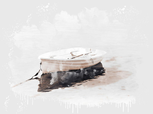 Row Boat Poster Print by Kimberly Allen # KARC2067