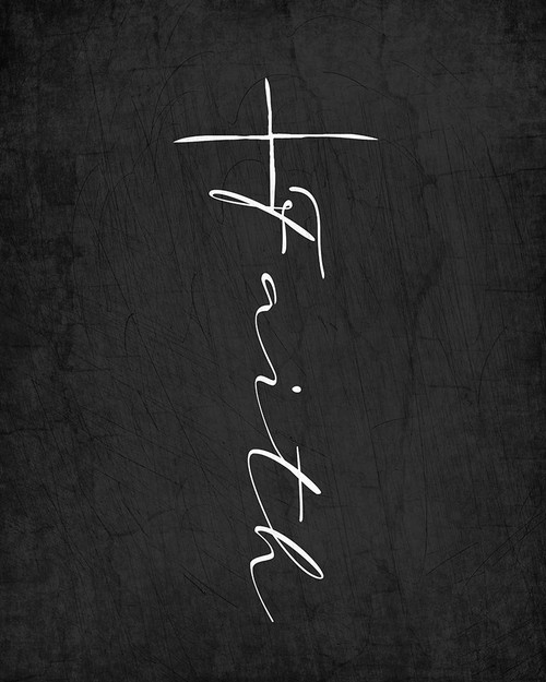 Faith Cross Poster Print by Kimberly Allen # KARC2077A