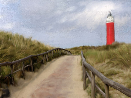 Lighthouse Poster Print by Kimberly Allen # KARC2034