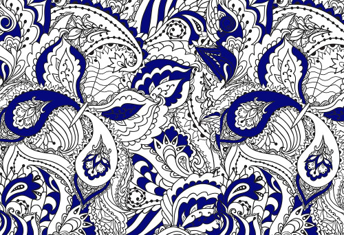 Gorgeous Blue Poster Print by Kimberly Allen # KARC2062