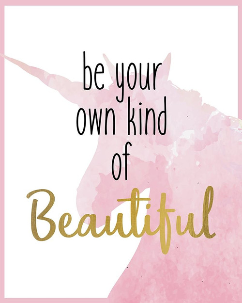 She is Fierce 2 Unicorn Poster Print by Kimberly Allen # KARC2004B