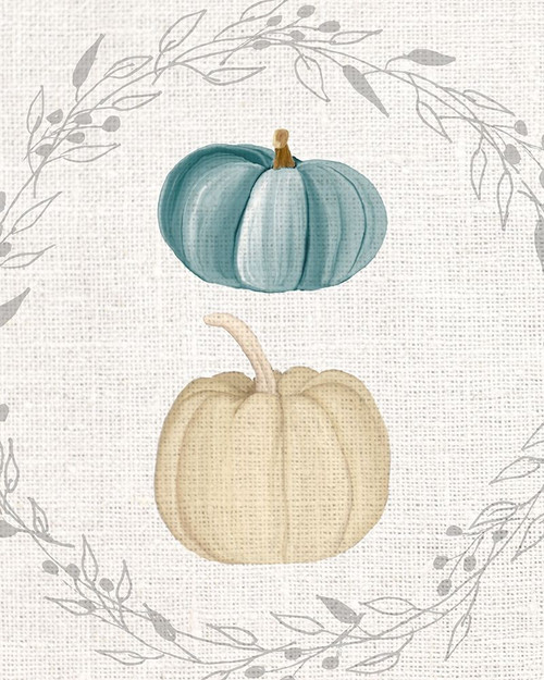Teal Pumpkin 2 Poster Print by Allen Kimberly # KARC1969B