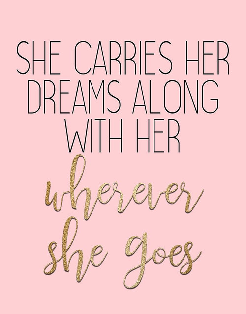 Wherever She Goes Poster Print by Allen Kimberly # KARC1946D