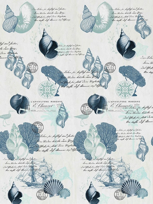Sea Blues Full Poster Print by Allen Kimberly # KARC1665