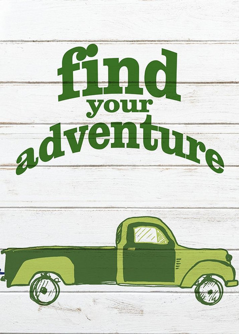 Green Happy Camper 2 Poster Print by Allen Kimberly # KARC1674B