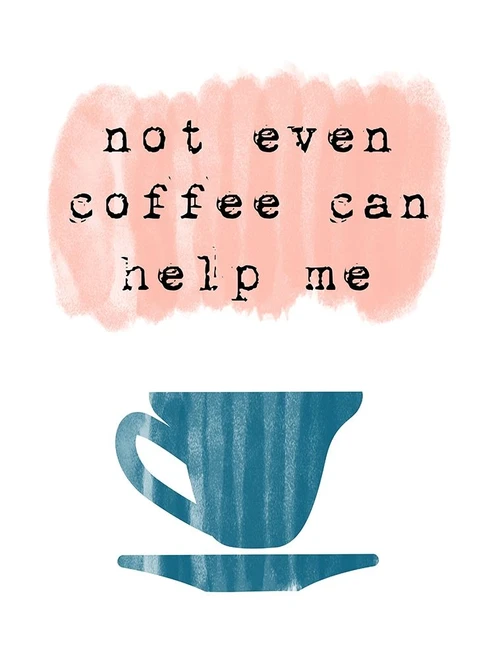 Coffee Poster Print by Jamie Phillip # JRV221A