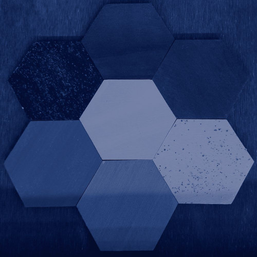 Midnight Shapes Poster Print by Jamie Phillip # JS462A