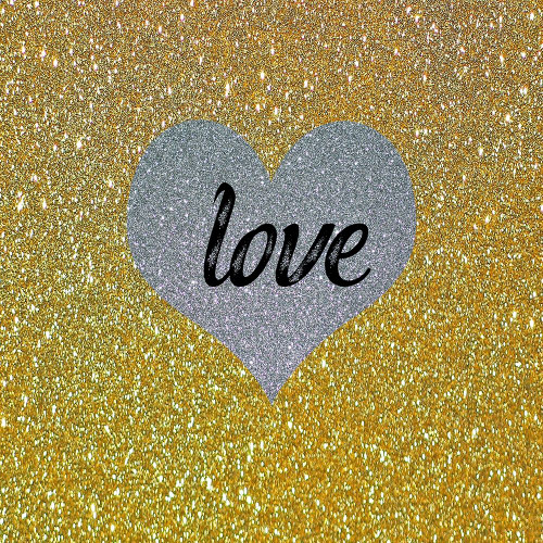 Love Gold 3 Poster Print by Jamie Phillip # JS230C