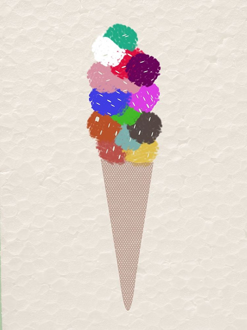 Ice Cream 2 Poster Print by Jamie Phillip # JRV101B