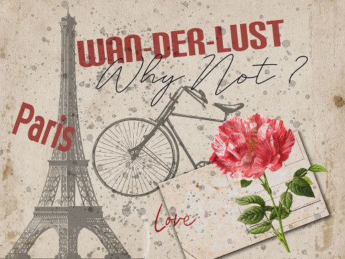 It Was In Paris 2 Poster Print by Jamie Phillip # JRH60B