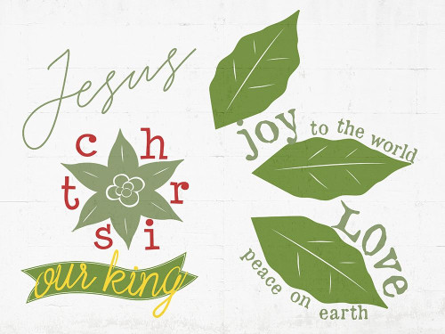 Religous Christmas Poster Print by Jamie Phillip # JRH198A