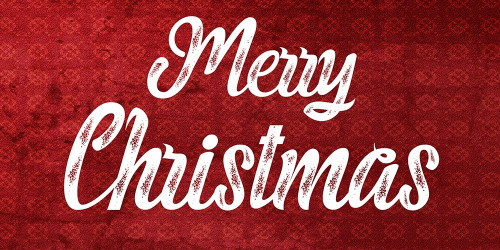 Merry Christmas 2 Poster Print by Jamie Phillip # JPW32B