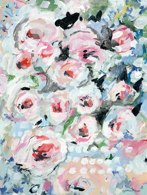 English Rose Garden Poster Print by Jessica Mingo # JM307