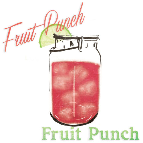 Fruit Punch Jar Poster Print by Jace Grey # JGSQ1071A