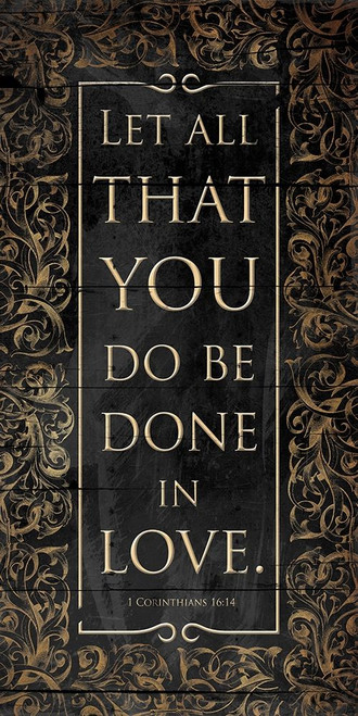 Be Done In Love Poster Print by Jace Grey # JGRN046A