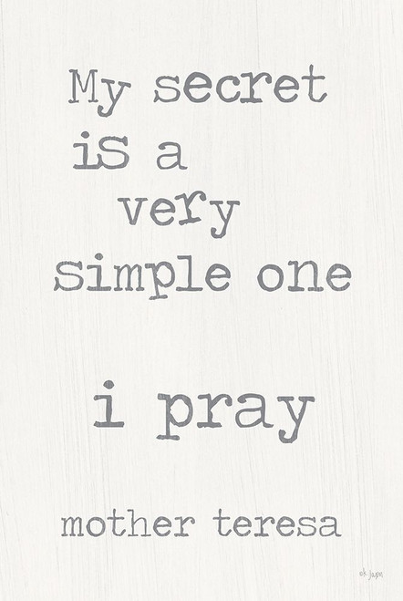 I Pray Poster Print by Jaxn Blvd. Jaxn Blvd. # JAXN530