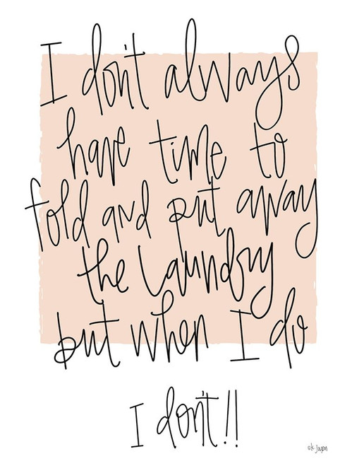 Time for Laundry Poster Print by Jaxn Blvd. Jaxn Blvd. # JAXN556