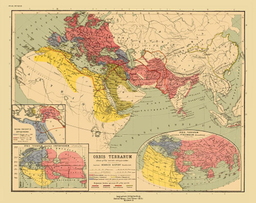 Ancient World - Kiepert Poster Print by Kiepert Kiepert # ITWO0142