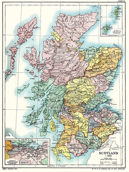 Scotland 1600 - Poole 1902 Poster Print by Poole Poole # ITSC0045