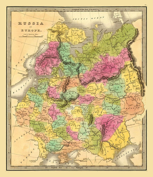Europe Russia Poster Print by Unknown Unknown # ITRU0120