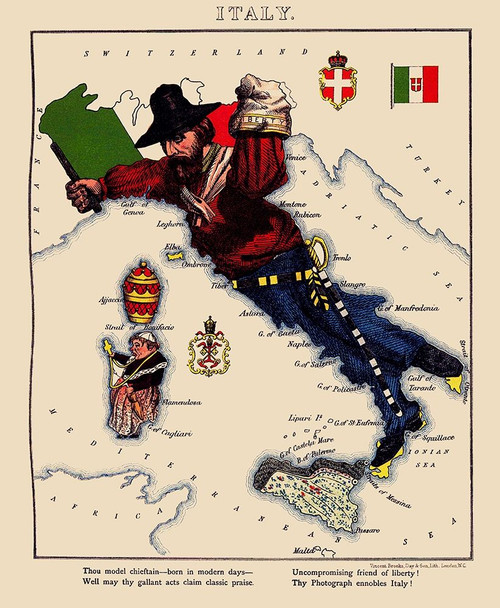 Italy - Lancaster 1869 Poster Print by Lancaster Lancaster # ITIT0008