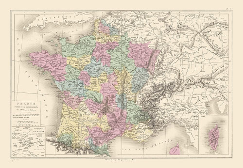 Governments France - Drioux 1882 Poster Print by Drioux Drioux # ITFR0171