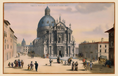Apostles Guesthouse Rome Italy - Visscher 1681 Poster Print by Visscher Visscher # ITAP0001