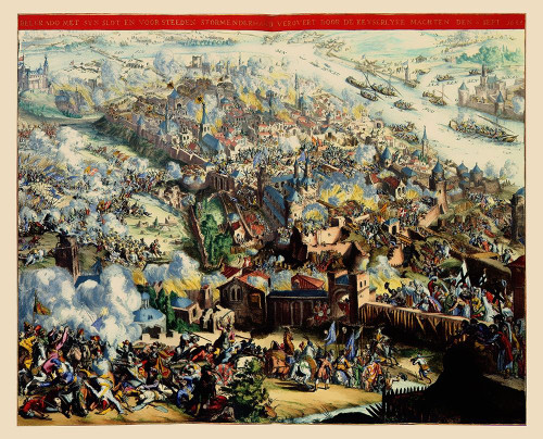 Eastern Europe Belgrade Siege Serbia Poster Print by De Hooghe De Hooghe # ITBE0012