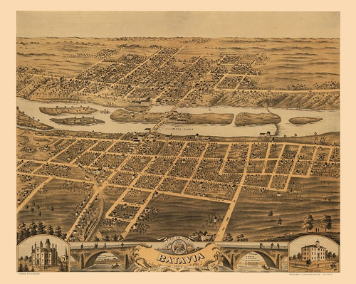 Batavia Illinois - Ruger 1869 Poster Print by Ruger Ruger # ILBA0001
