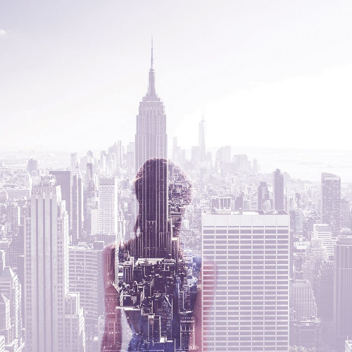 Femme �_ New York Poster Print by Braun Studio Braun Studio # I0013