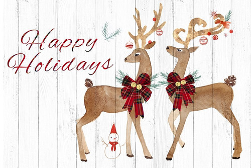 Holiday Deers  Poster Print by PI Studio PI Studio  # HP019A