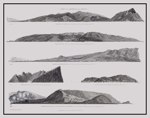 Hawaii, Other Islands Coast - Robinson 1798 Poster Print by Robinson Robinson # HIZZ0006