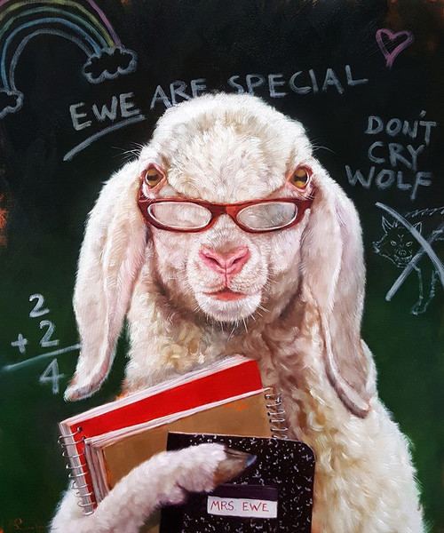 Back To School Poster Print by Lucia Heffernan # H1616D