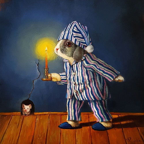 The Night Before Xmas Poster Print by Lucia Heffernan # H1662D