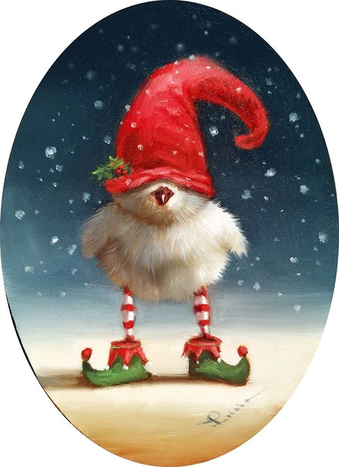 Xmas Help Poster Print by Lucia Heffernan # H1672D