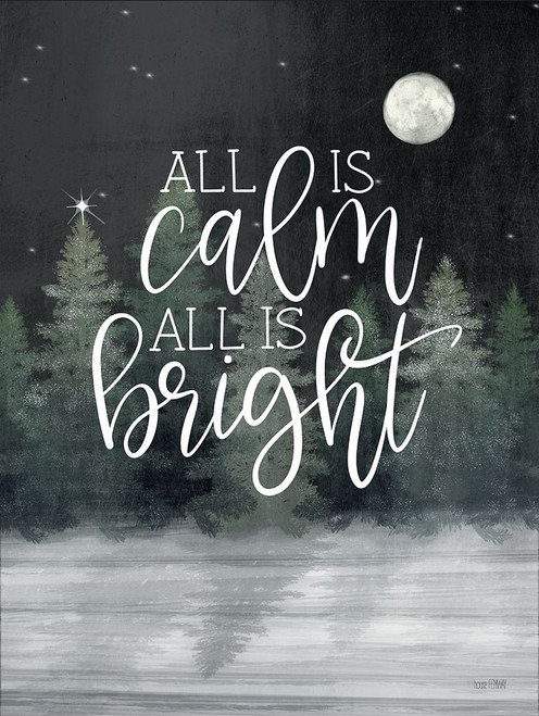 All is Calm I Poster Print by House Fenway House Fenway # FEN226