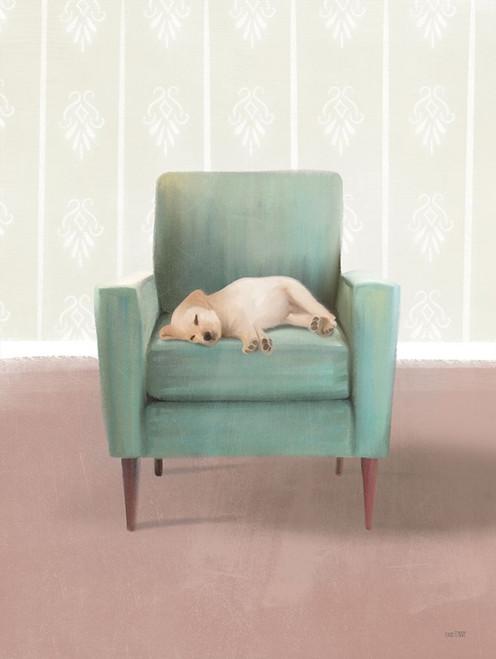 Nap Time Golden Pup Poster Print by House Fenway House Fenway # FEN340
