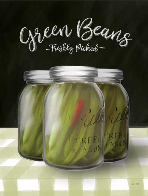 Farm Fresh Green Beans Poster Print by House Fenway House Fenway # FEN347