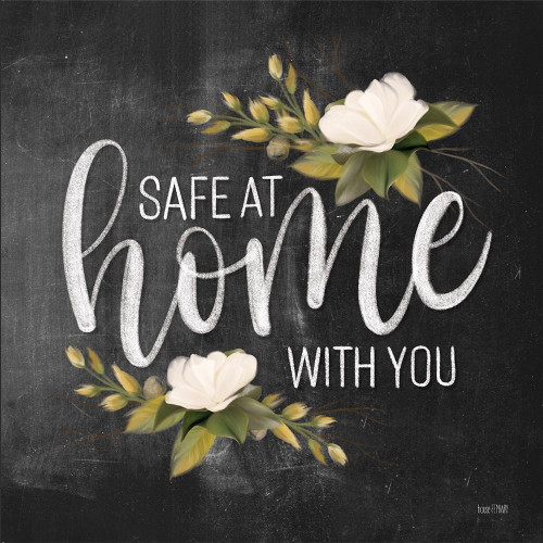 Safe at Home with you  Poster Print by House Fenway House Fenway # FEN316