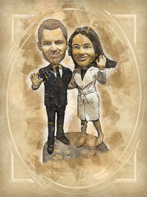 Royal Wedding Poster Print by Ronald Bolokofsky # FAS2317