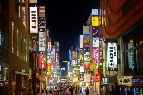 Tokyo Poster Print by Ronald Bolokofsky # FAS2153