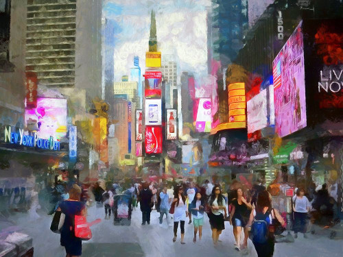 The Big Apple Poster Print by Ronald Bolokofsky # FAS2150