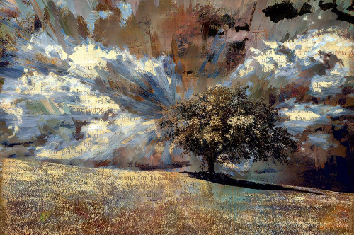 To Stand Alone Poster Print by Ronald Bolokofsky # FAS2033