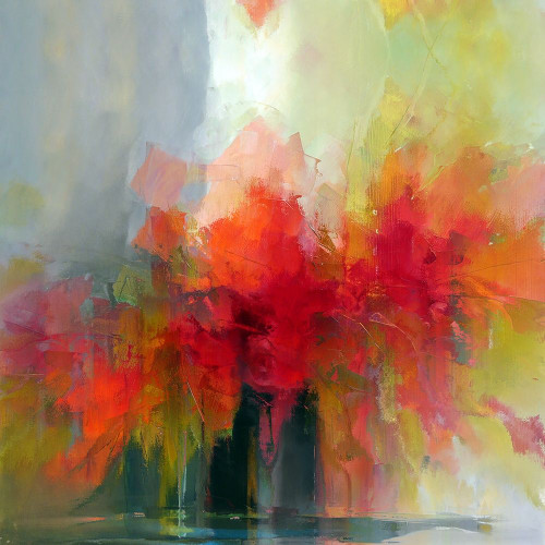 Red Roses V Poster Print by Ronald Bolokofsky # FAS1924