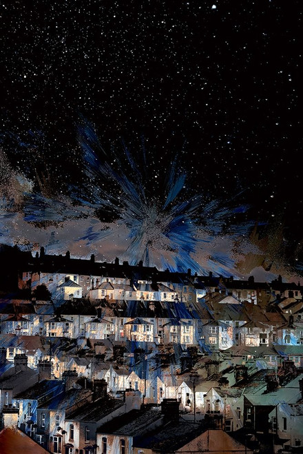 Night Skies Poster Print by Ronald Bolokofsky # FAS1998