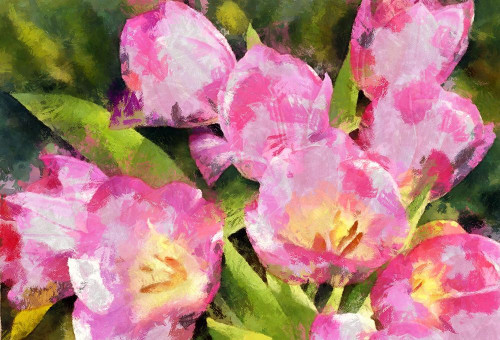 Think Pink Poster Print by Ronald Bolokofsky # FAS1874