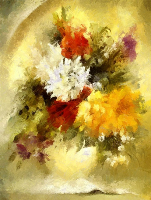 Summer Bouquet II Poster Print by Ronald Bolokofsky # FAS1811