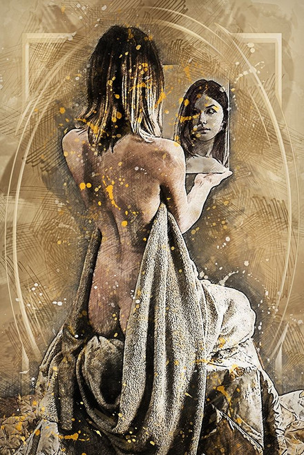 Reflections Poster Print by Ronald Bolokofsky # FAS1744