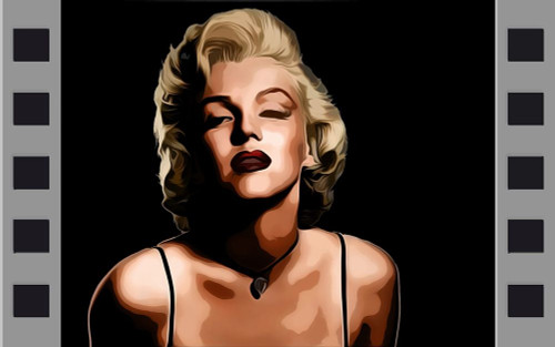 Marilyn Poster Print by Ronald Bolokofsky # FAS1721